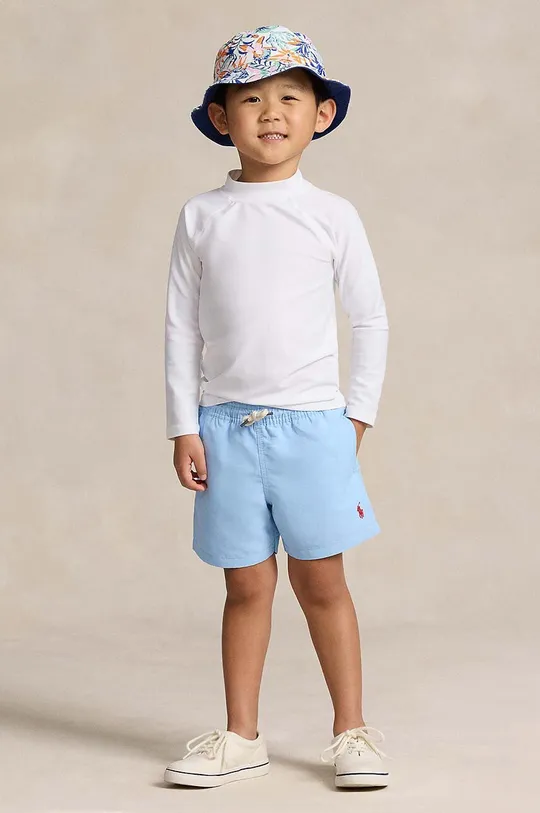 niebieski Polo Ralph Lauren szorty kąpielowe dziecięce Chłopięcy