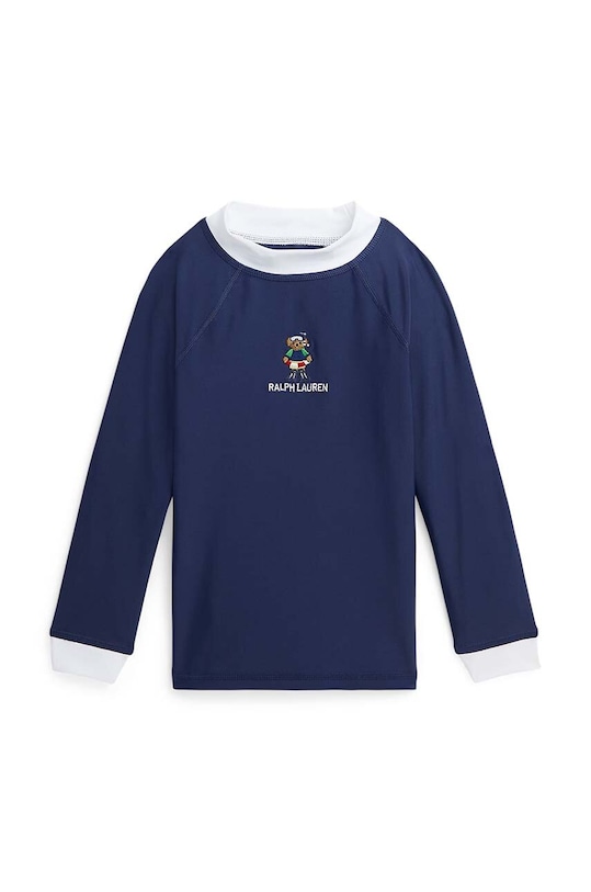 Детский лонгслив для плавания Polo Ralph Lauren цвет синий | ANSWEAR.ua