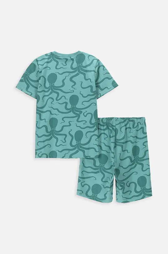 Detské bavlnené pyžamo Coccodrillo zelená