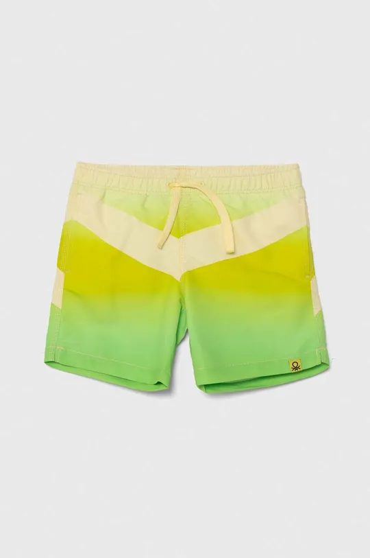 zöld United Colors of Benetton gyerek úszó rövidnadrág Fiú