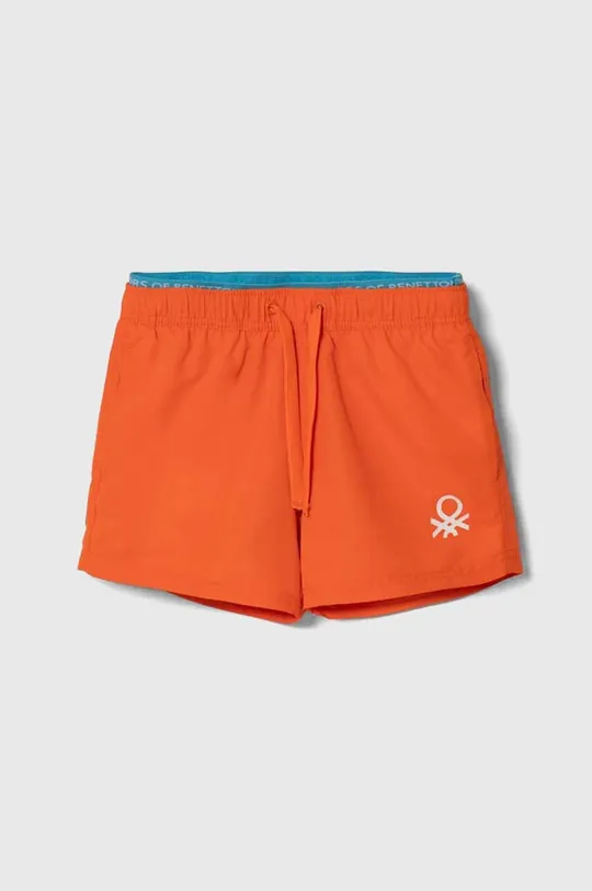 narancssárga United Colors of Benetton gyerek úszó rövidnadrág Fiú