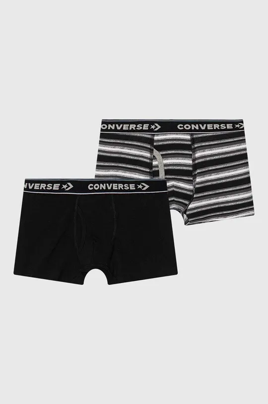 чёрный Детские боксеры Converse 2 шт Для мальчиков