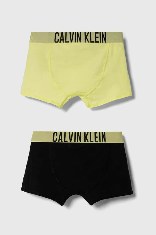 Παιδικά μποξεράκια Calvin Klein Underwear 2-pack κίτρινο