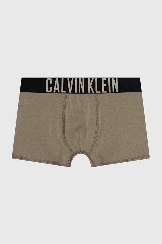 Detské boxerky Calvin Klein Underwear 2-pak Základná látka: 95 % Bavlna, 5 % Elastan Lepiaca páska: 59 % Polyamid, 31 % Polyester, 10 % Elastan