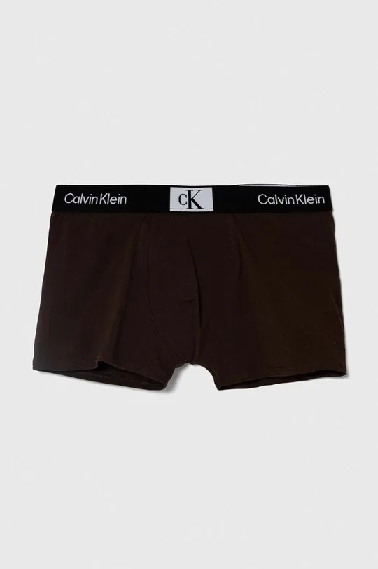 Otroške boksarice Calvin Klein Underwear 3-pack modra