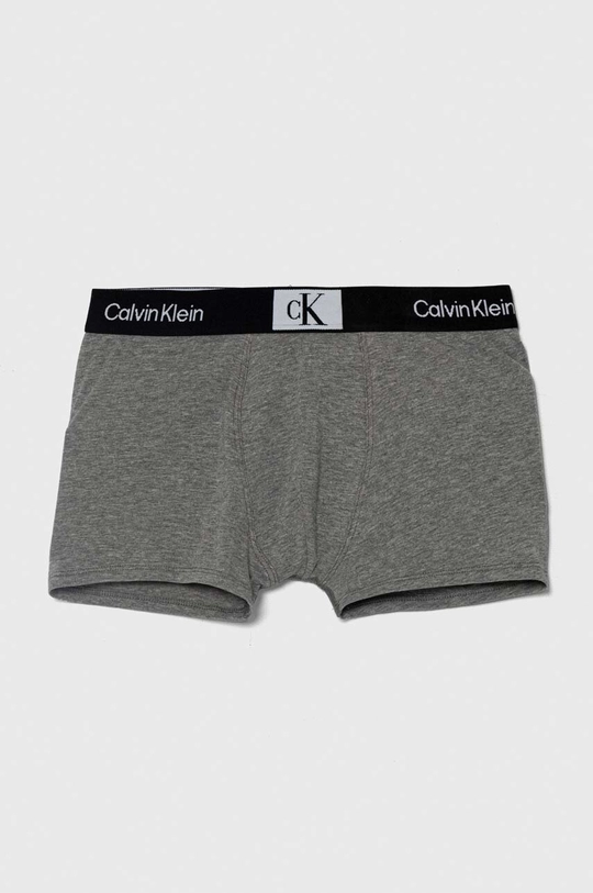 Calvin Klein Underwear boxer bambini pacco da 3 grigio