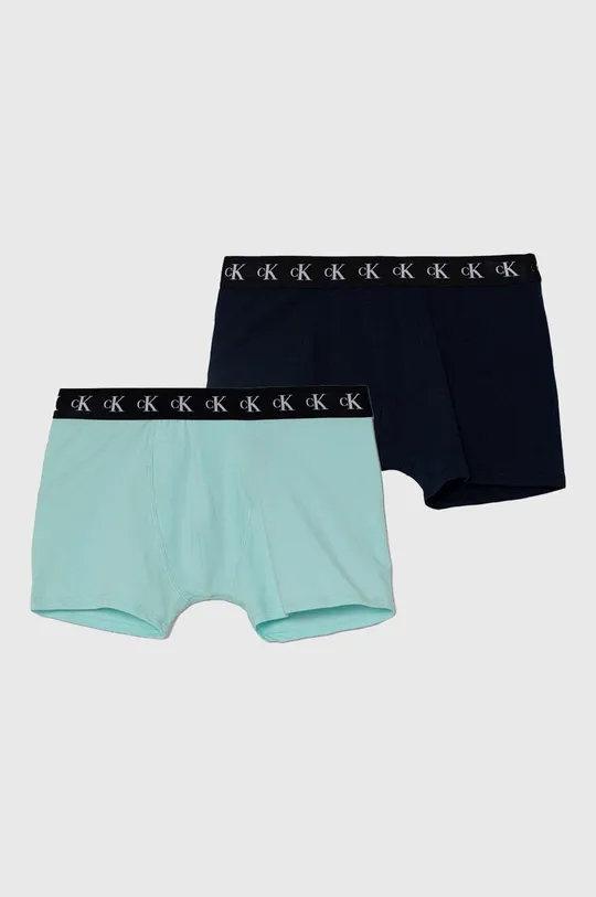 tirkizna Dječje bokserice Calvin Klein Underwear 2-pack Za dječake