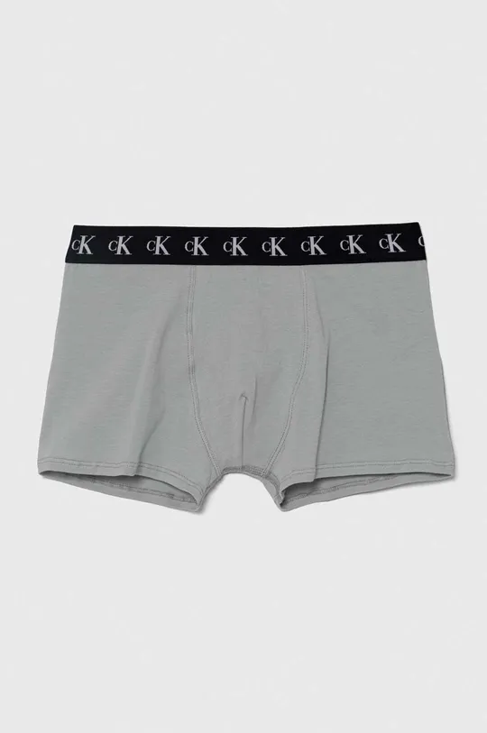 siva Otroške boksarice Calvin Klein Underwear 2-pack
