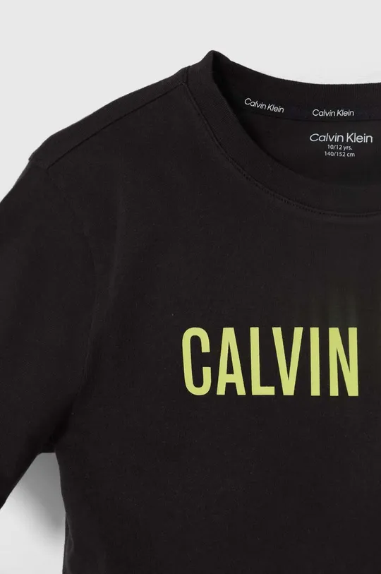 Calvin Klein Underwear gyerek pamut pizsama 100% pamut