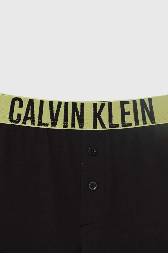 fekete Calvin Klein Underwear gyerek pamut pizsama