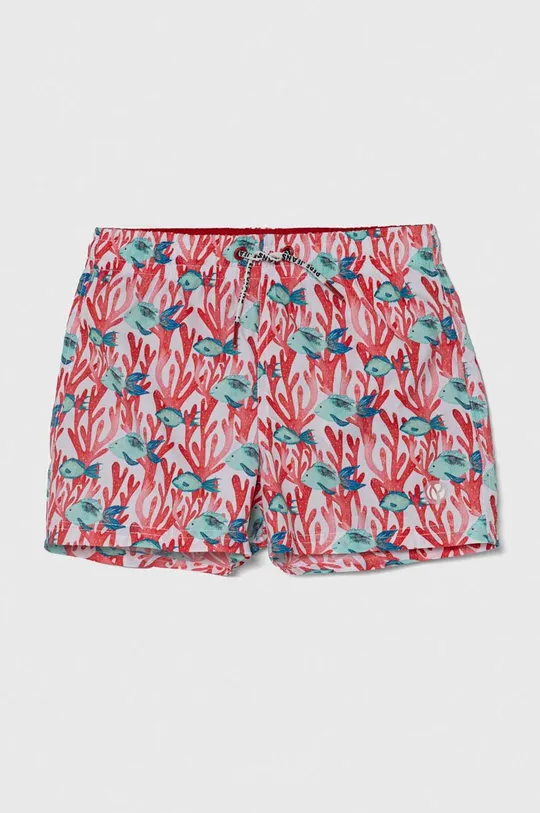 rosso Pepe Jeans shorts nuoto bambini FISHCORAL SWIMSHORT Ragazzi