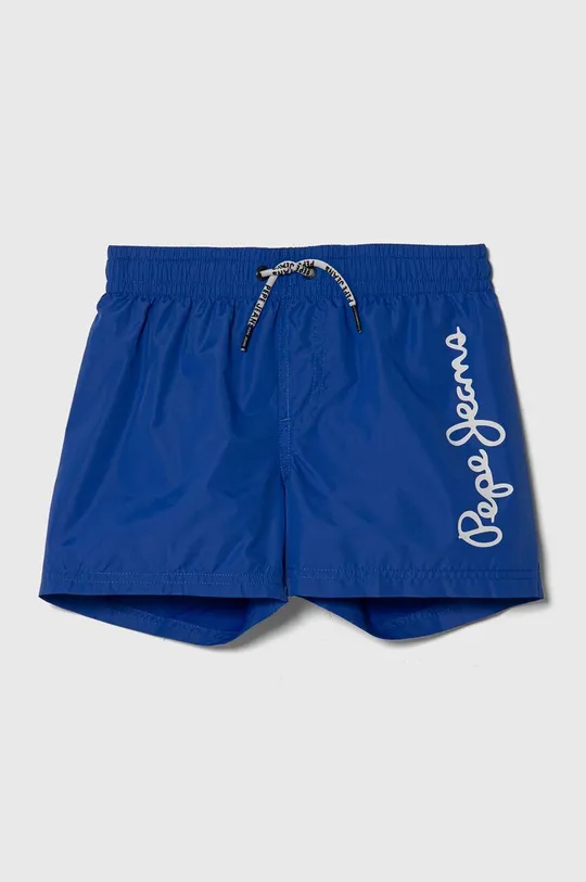 блакитний Дитячі шорти для плавання Pepe Jeans LOGO SWIMSHORT Для хлопчиків