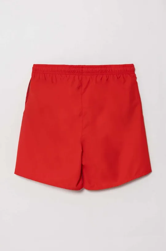 Plavkové šortky Lacoste červená
