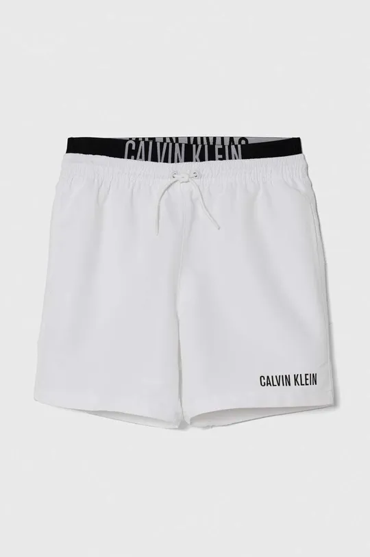 bela Otroške kopalne kratke hlače Calvin Klein Jeans Fantovski