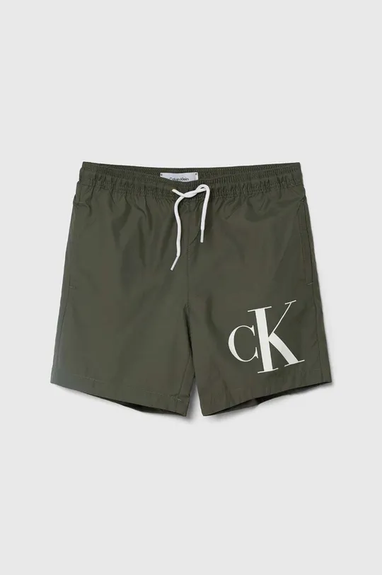 zelena Otroške kopalne kratke hlače Calvin Klein Jeans Fantovski