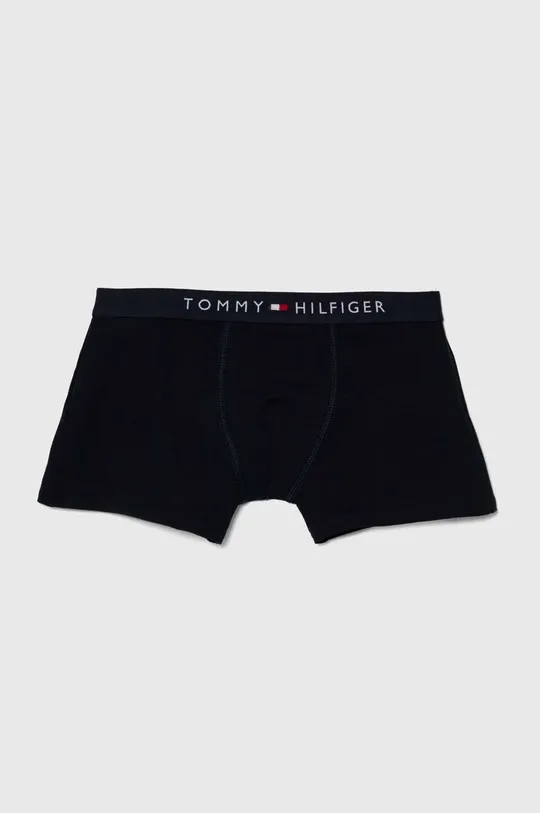 Otroške boksarice Tommy Hilfiger 2-pack mornarsko modra