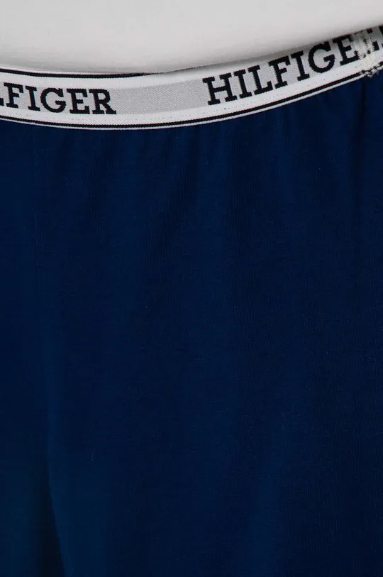 plava Dječja pamučna pidžama Tommy Hilfiger