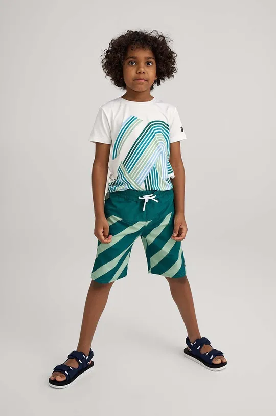 зелений Дитячі шорти для плавання Reima Papaija Для хлопчиків