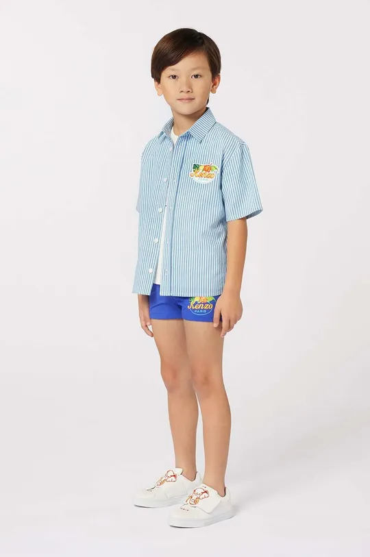 блакитний Дитячі плавки Kenzo Kids