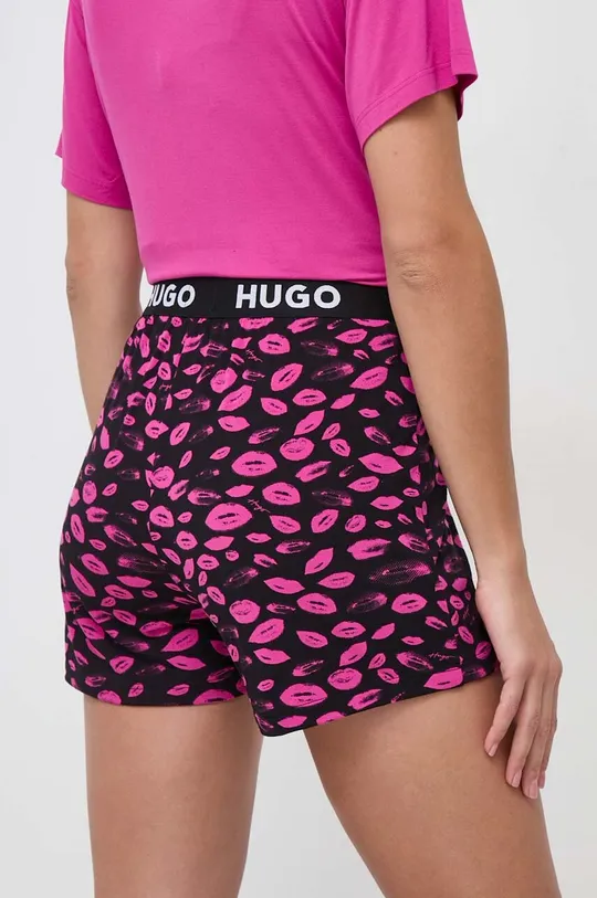 HUGO rövid pizsama 93% viszkóz, 7% elasztán