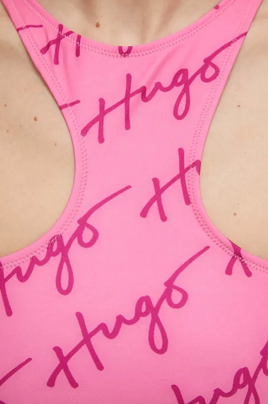rózsaszín HUGO bikini felső