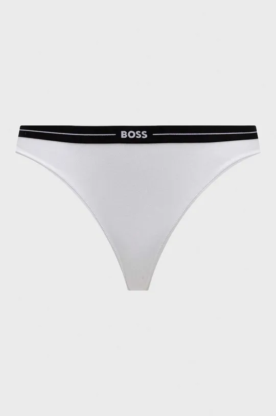 Nohavičky BOSS 3-pak biela
