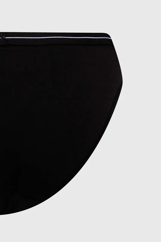 Nohavičky BOSS 3-pak čierna