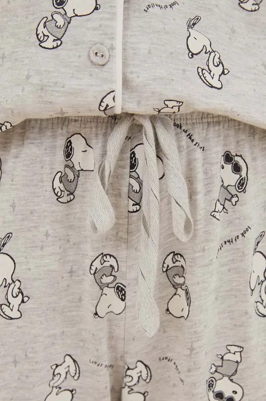 γκρί Βαμβακερές πιτζάμες women'secret Mickey Mouse