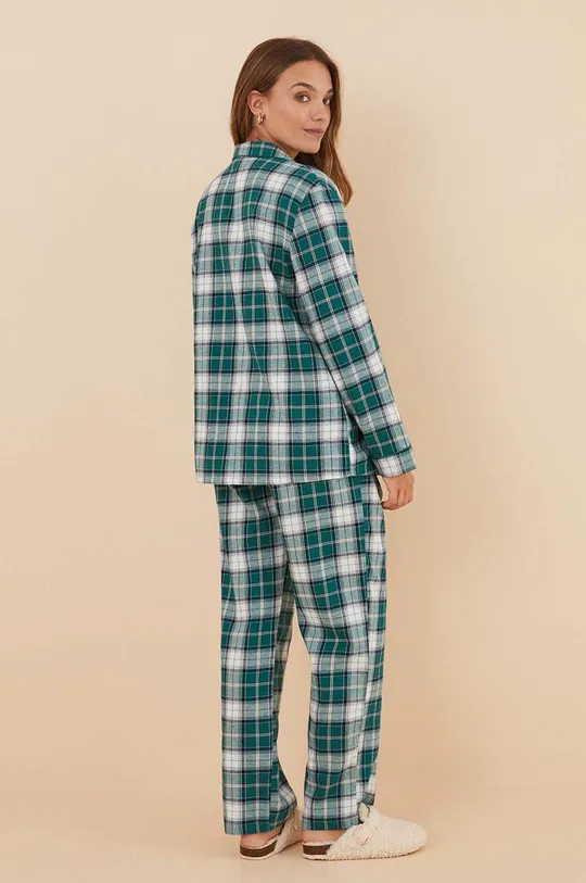 πράσινο Βαμβακερές πιτζάμες women'secret Mix & Match