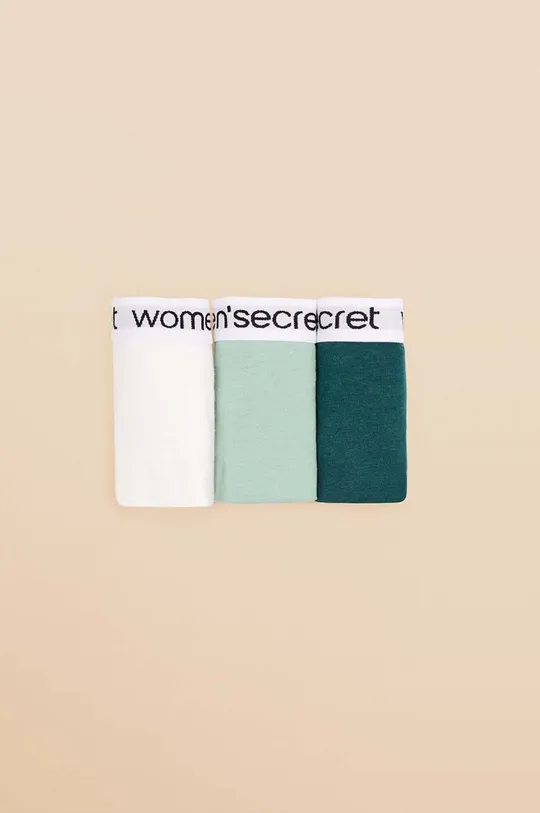 πολύχρωμο Σλιπ women'secret 3-pack Γυναικεία