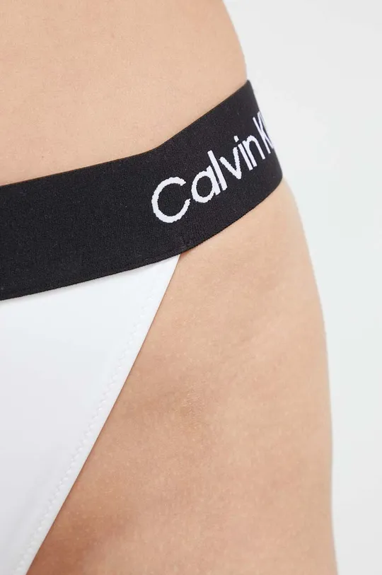 fehér Calvin Klein bikini alsó