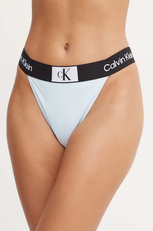 Купальні труси Calvin Klein низ блакитний KW0KW02259