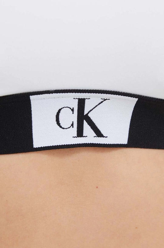 biały Calvin Klein biustonosz kąpielowy