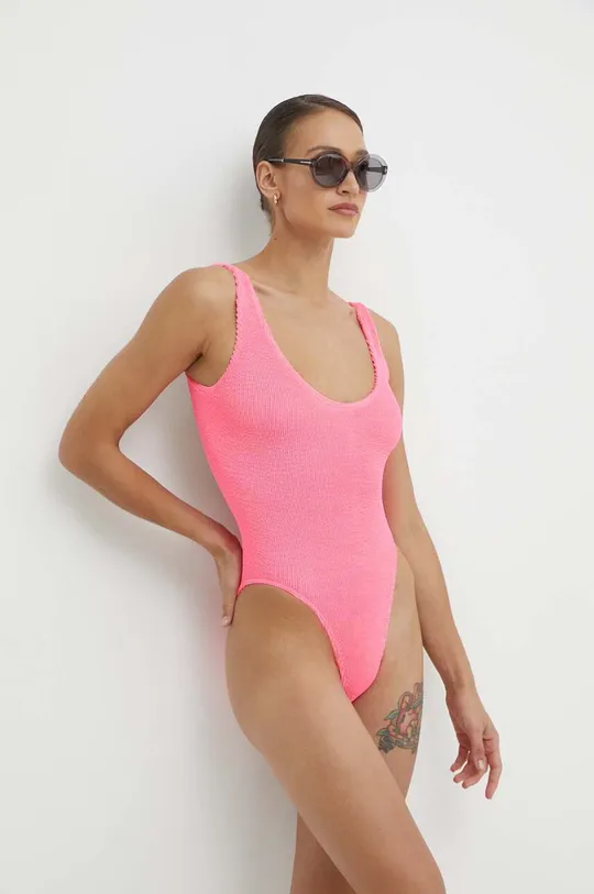 różowy Bond Eye jednoczęściowy strój kąpielowy MARA Damski