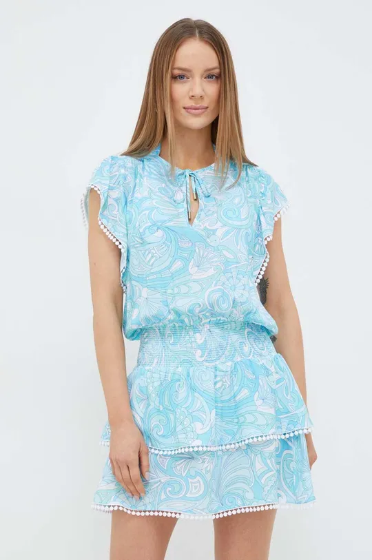 niebieski Melissa Odabash sukienka plażowa Keri Damski