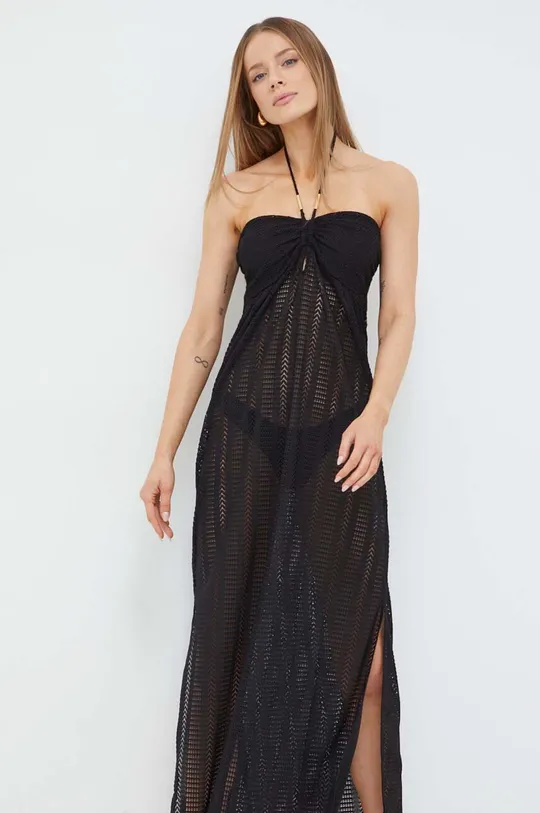czarny Melissa Odabash sukienka plażowa Mila Damski
