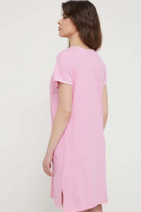 Nočná košeľa Lauren Ralph Lauren ružová