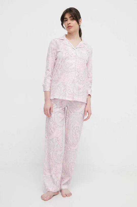 ružová Pyžamo Lauren Ralph Lauren Dámsky