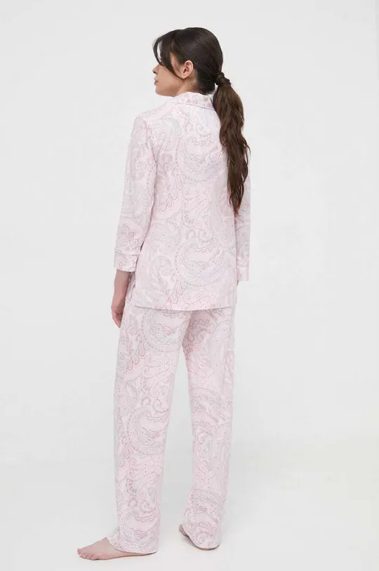 różowy Lauren Ralph Lauren piżama