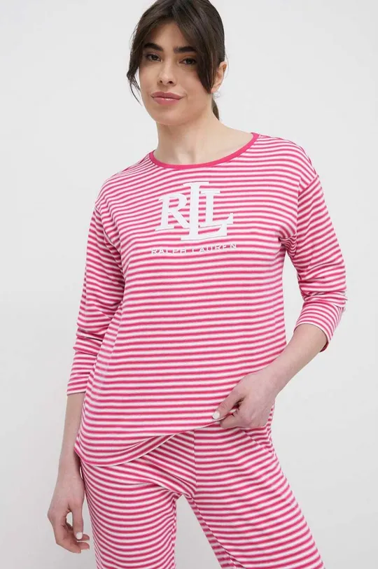 Пижама Lauren Ralph Lauren розовый