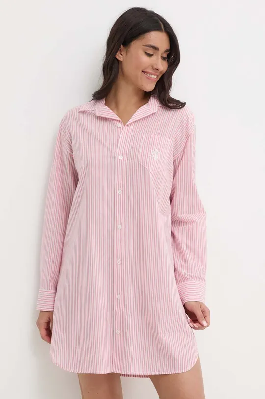 rosa Lauren Ralph Lauren camicia da notte Donna