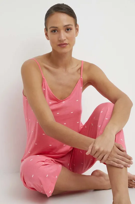 różowy Dkny piżama Damski