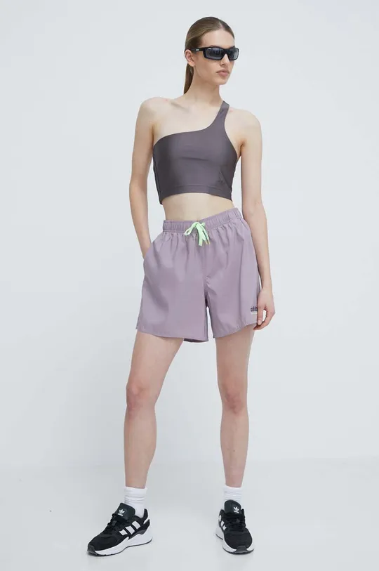 Kratke hlače adidas vijolična