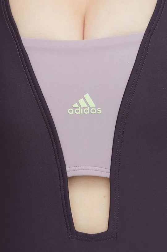 fioletowy adidas jednoczęściowy strój kąpielowy