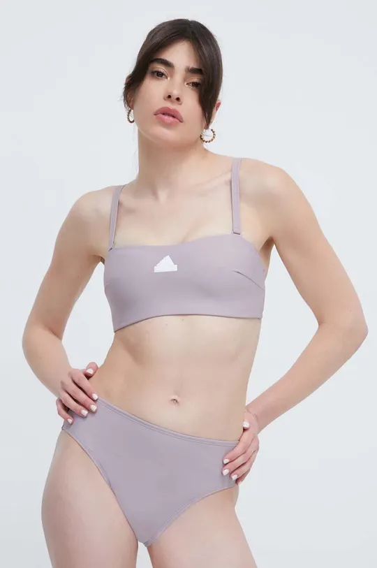 adidas top bikini violetto