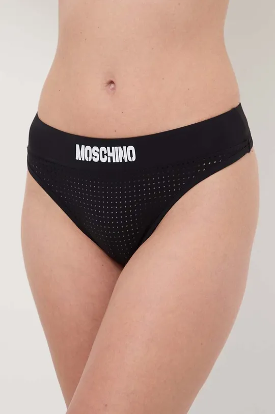 čierna Tangá Moschino Underwear Dámsky