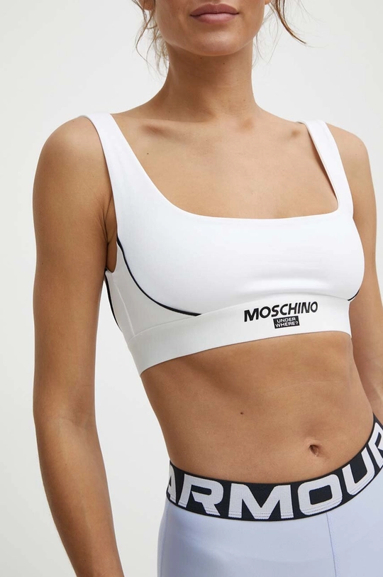 bijela Grudnjak Moschino Underwear