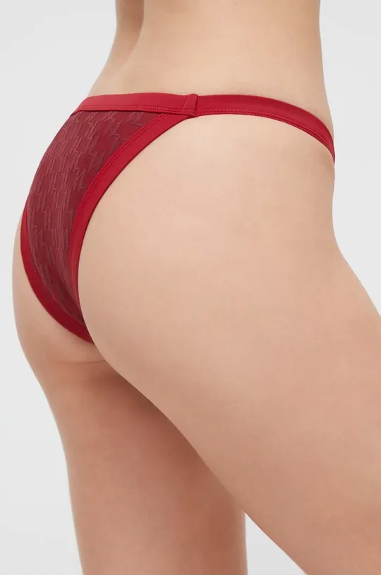 Karl Lagerfeld brazil bikini alsó piros