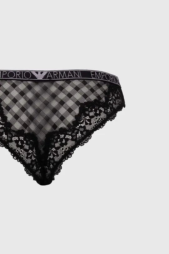 Emporio Armani Underwear bugyi Anyag 4: 100% pamut Anyag 1: 64% poliamid, 36% elasztán Anyag 2: 79% poliamid, 21% elasztán Anyag 3: 93% poliészter, 7% elasztán