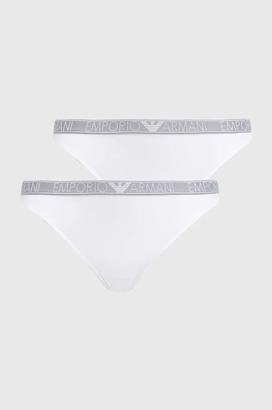 biela Tangá Emporio Armani Underwear 2-pak Dámsky